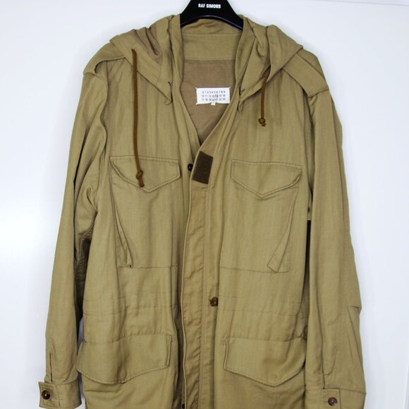 SS15 MAISON MARGIELA OVERSIZED PARKA COAT 46 - Picture 1 of 12